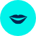 Animated smiling lips