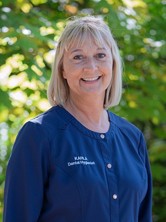 Dental hygienist Karla